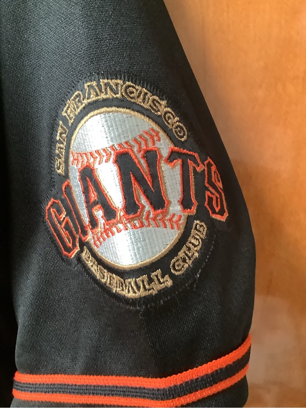 San Francisco Giants Tim Lincecum #55, Black Jersey with Orange Trim. 881 - Picture 5 of 7